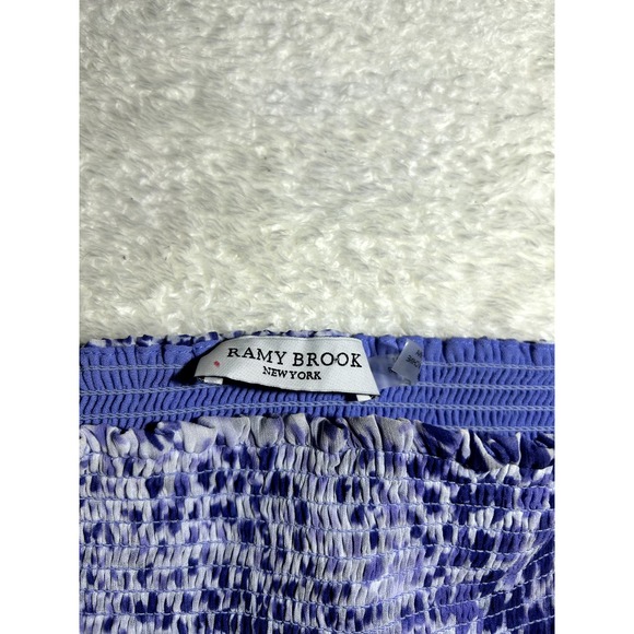 NWOT Ramy Brook‎ Beautful Purple Layered Skirt Size Small - Picture 2 of 6